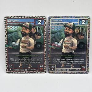 lolcow Live Tcg - Krispy Keem - Super Rare Border Set - Keemstar Drama Alert